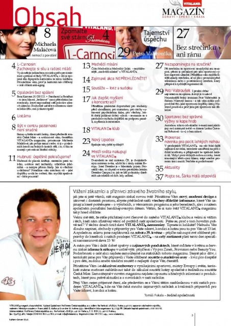 Vitaland leták, strana 3 Vitaland leták, strana 3