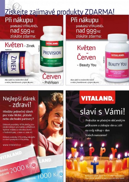 Vitaland leták, strana 14 Vitaland leták, strana 14