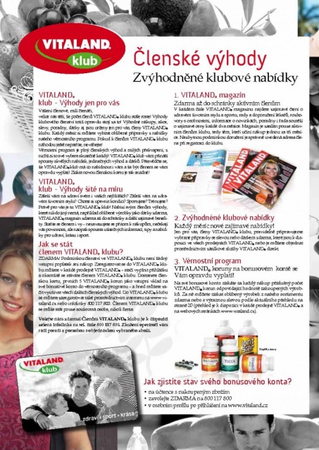 Vitaland leták, strana 18 Vitaland leták, strana 18