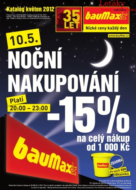 Baumax katalog, strana 1