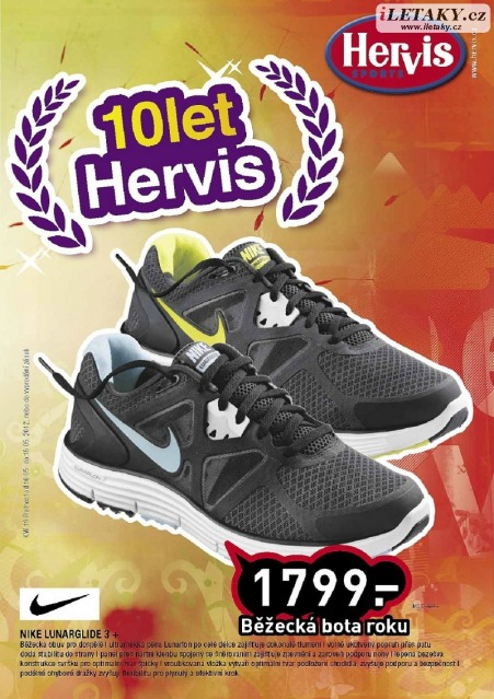 Hervis leták, strana 1 Hervis leták, strana 1