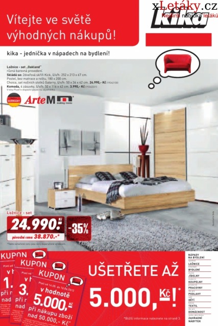 Kika nábytek katalog, strana 1 Kika nábytek katalog, strana 1