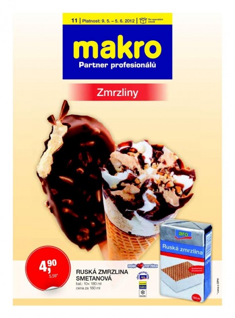 Makro leták, strana 1 Makro leták, strana 1