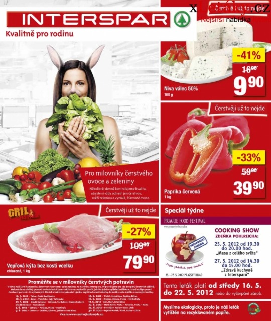Interspar leták, strana 1 Interspar leták, strana 1