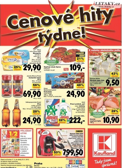 Kaufland ak�n� let�k, strana 1