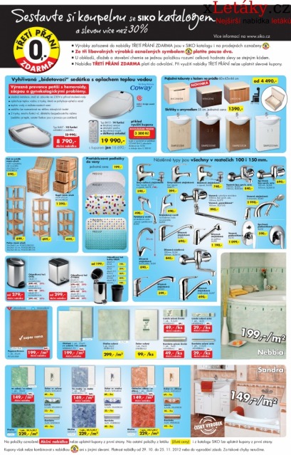 Koupelny Siko katalog, strana 3 Koupelny Siko katalog, strana 3