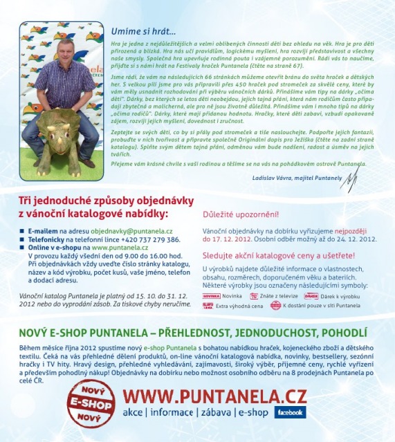 Puntanela leták, strana 2 Puntanela leták, strana 2