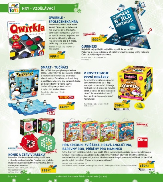 Puntanela leták, strana 62 Puntanela leták, strana 62