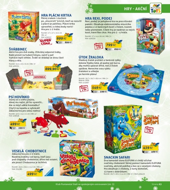 Puntanela leták, strana 63 Puntanela leták, strana 63