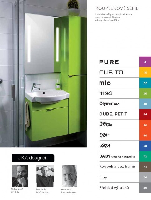 Koupelny Jika katalog, strana 3