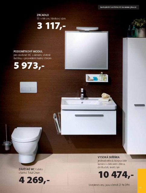 Koupelny Jika katalog, strana 15 Koupelny Jika katalog, strana 15