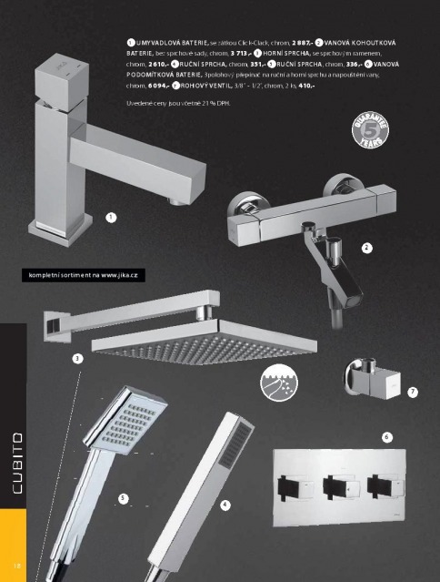 Koupelny Jika katalog, strana 18