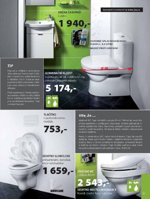Koupelny Jika katalog, strana 36