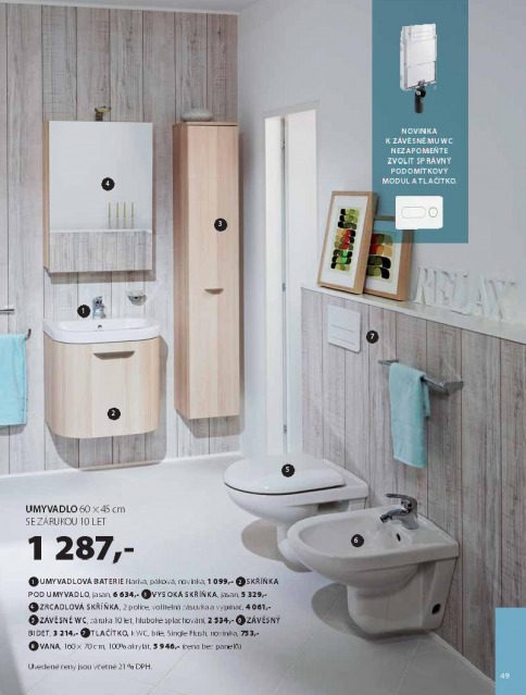 Koupelny Jika katalog, strana 48