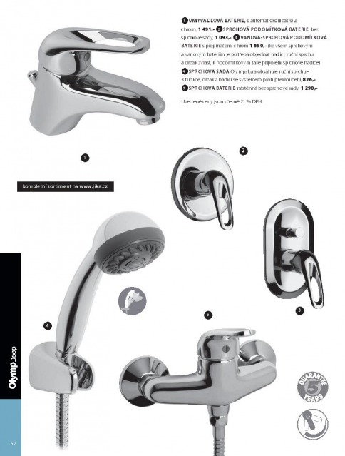 Koupelny Jika katalog, strana 51