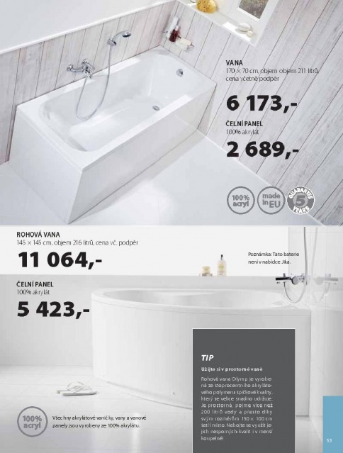 Koupelny Jika katalog, strana 52 Koupelny Jika katalog, strana 52