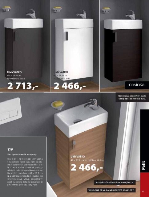 Koupelny Jika katalog, strana 54