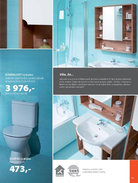 Koupelny Jika katalog, strana 58