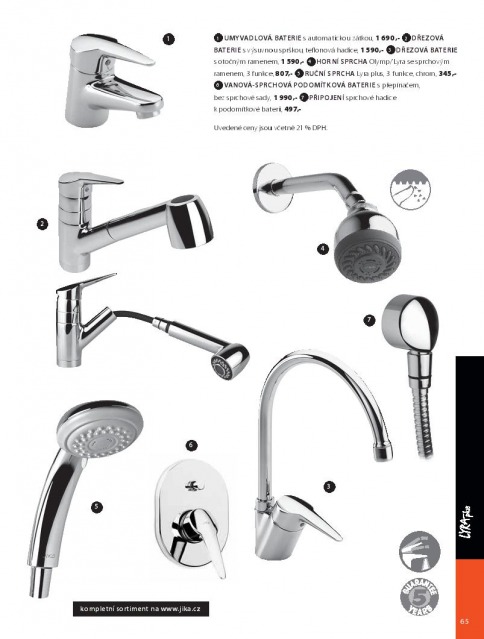 Koupelny Jika katalog, strana 64