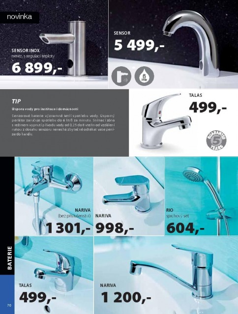 Koupelny Jika katalog, strana 69