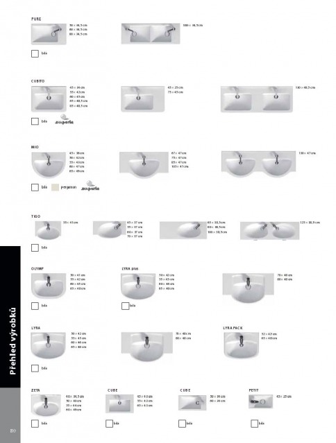 Koupelny Jika katalog, strana 79