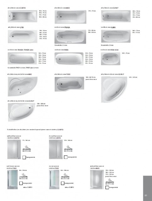 Koupelny Jika katalog, strana 80