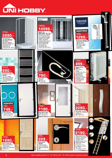 Uni Hobby leták, strana 4 Uni Hobby leták, strana 4