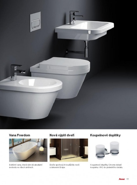 Koupelny Ravak katalog, strana 19