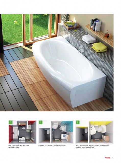 Koupelny Ravak katalog, strana 21