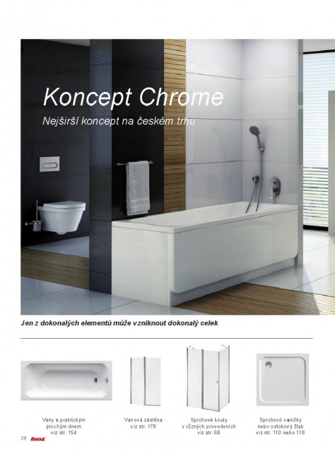 Koupelny Ravak katalog, strana 28