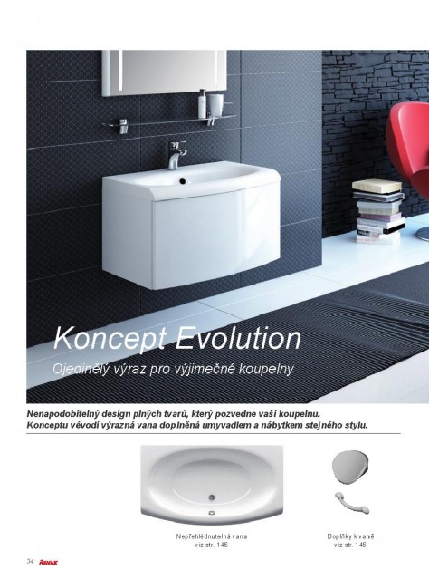Koupelny Ravak katalog, strana 34