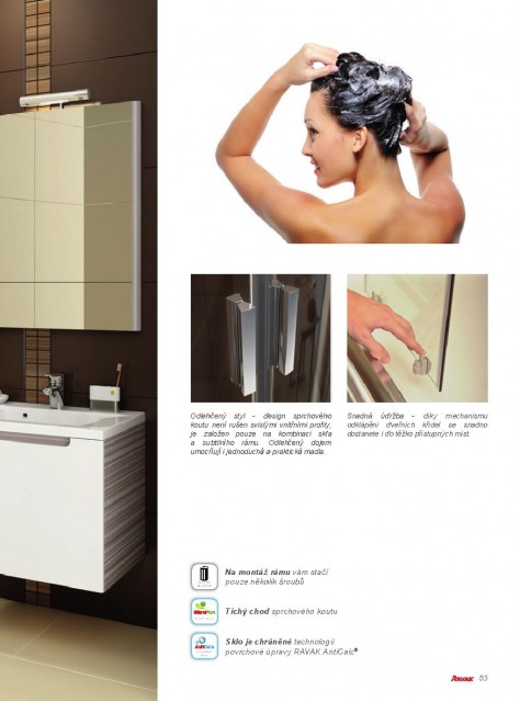 Koupelny Ravak katalog, strana 53