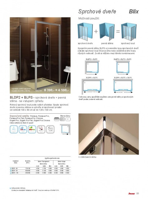 Koupelny Ravak katalog, strana 55