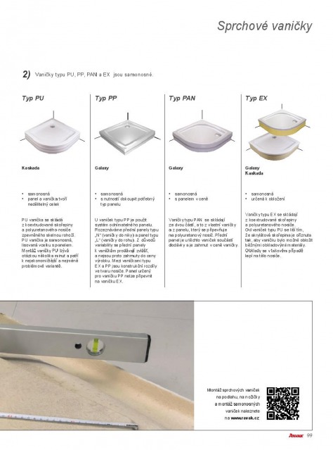 Koupelny Ravak katalog, strana 99