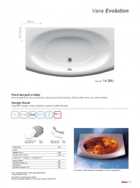 Koupelny Ravak katalog, strana 147