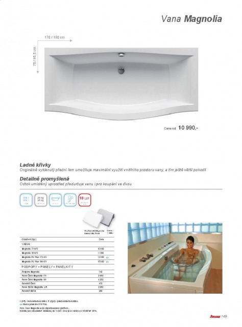 Koupelny Ravak katalog, strana 149