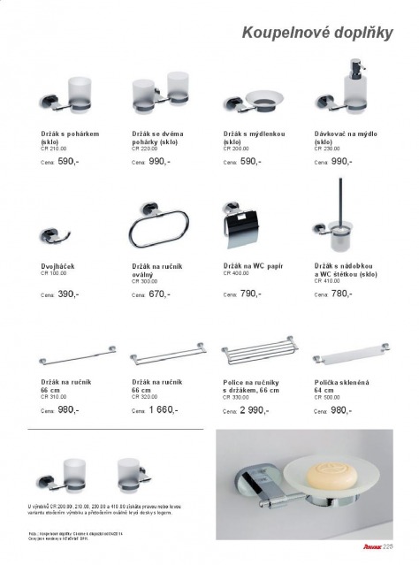 Koupelny Ravak katalog, strana 224