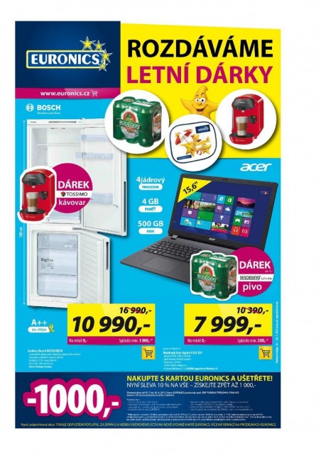 Euronics letk, strana 1