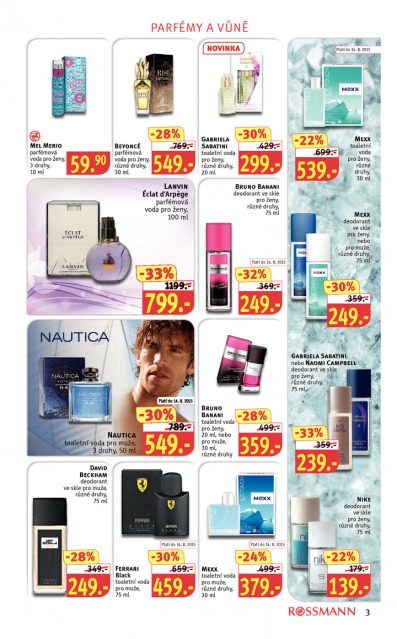 Rossmann letk, strana 3