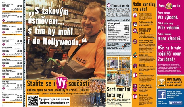 Hornbach leták, strana 2 Hornbach leták, strana 2