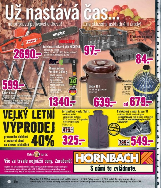 Hornbach leták, strana 21 Hornbach leták, strana 21