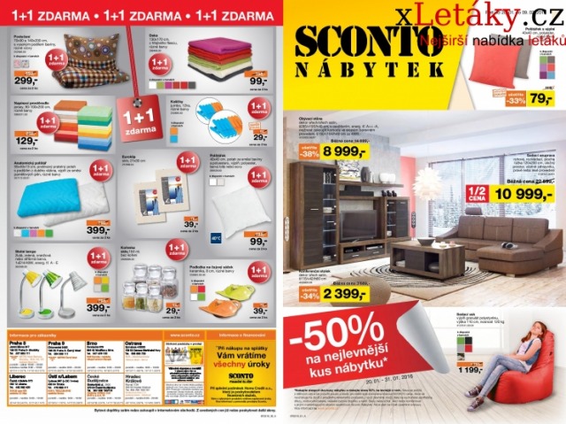 Sconto nbytek letk, strana 1